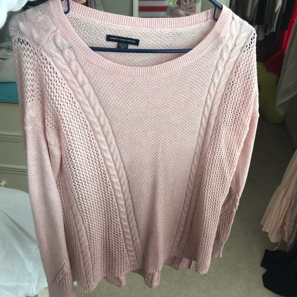 Pink ombré sweater!